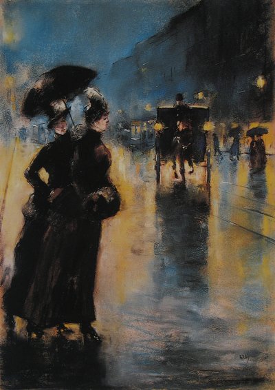 Nachtbeleuchtung von Lesser Ury